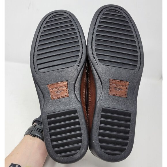 Vintage Old Money Academia Professor Woven Leather Driving Loafers Brown Slip-On - Picture 7 of 11